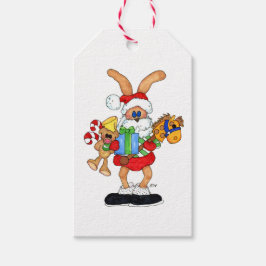 Een Scrappy Rabbit Gift Label voor de Feestdagen! Cadeaulabel