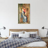 Een scriptie waarin een account wordt geschreven canvas afdruk (Insitu (Slaapkamer))