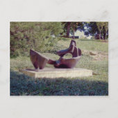 Een sculptuur in Kansas City Briefkaart (Voorkant)