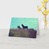 Een sculptuur in Kansas City, Bull Mountain Kaart (Gele Bloem)