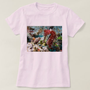 Een Seahorse's tuin T-shirt