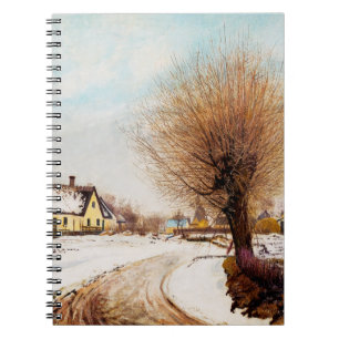 Een Sealand-dorp. Winter van Laurits Ring Notitieboek