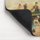 Een seaside-scène muismat (Hoek)