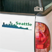 Een Seattle bumper sticker (Op Truck)