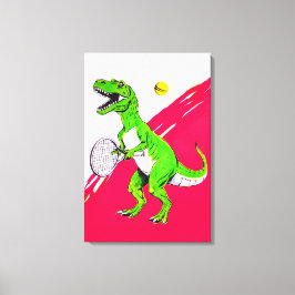 Een seconde voor '24 canvas afdruk