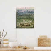 Een sectie van de tweede versie poster (Keuken)