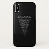 Een segment van de Pi-driehoek Case-Mate iPhone Case (Achterkant)