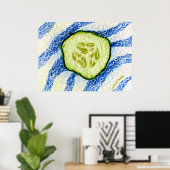 Een segment van de zomer poster (Thuiskantoor)