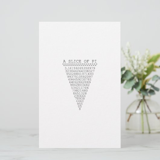 Een segment van i-presentatie briefpapier (Staand voorkant)