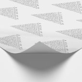 Een segment van i-presentatie cadeaupapier (Hoek)