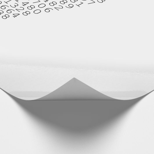 Een segment van i-presentatie cadeaupapier (Hoek)