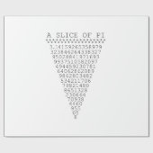 Een segment van i-presentatie cadeaupapier (Vlak)