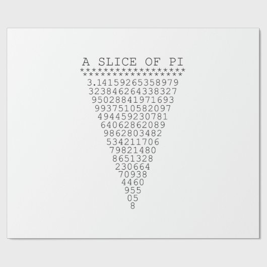 Een segment van i-presentatie cadeaupapier (Vlak)