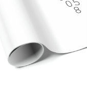 Een segment van i-presentatie cadeaupapier (Rol Hoek)