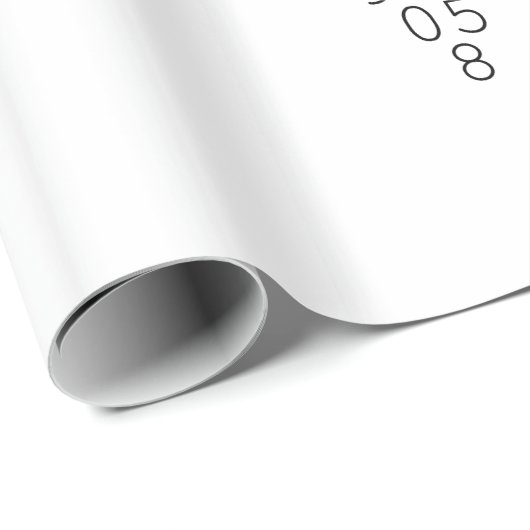 Een segment van i-presentatie cadeaupapier (Rol Hoek)