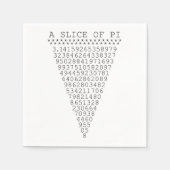 Een segment van i-presentatie servetten (Voorkant)