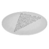 Een segment van PCI-afbeelding Snijplank (Hoek)