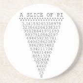 Een segment van PCI-afbeelding Zandsteen Onderzetter (Voorkant)