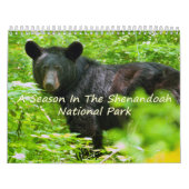 Een seizoen in Shenandoah Nat. Park Raven Version Kalender (Hoes)