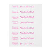 Een seizoen met een kostbare reden omwikkelbaar adreslabel (Vel)