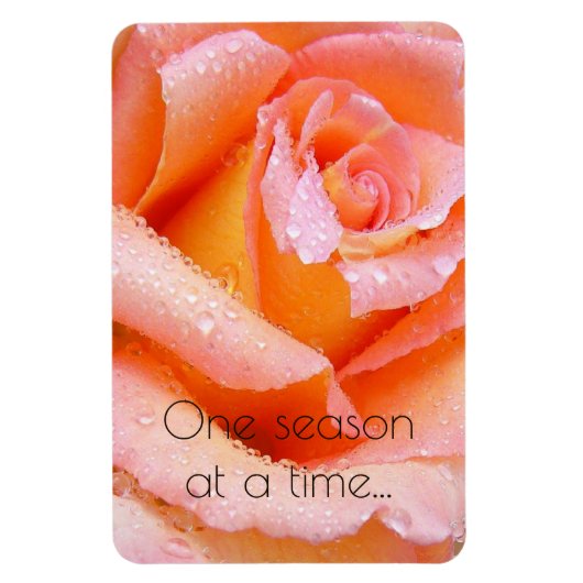 Eén seizoen per keer per Roos Magneet (Verticaal)