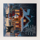Een Seizoen van Vreugde en Kerstmagie Legpuzzel (Horizontaal)