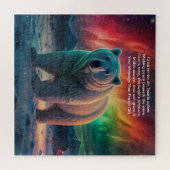 Een seizoen vol vreugde en kerstmagie legpuzzel (Horizontaal)