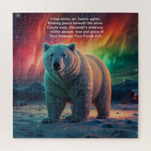 Een seizoen vol vreugde en kerstmagie legpuzzel (Verticaal)