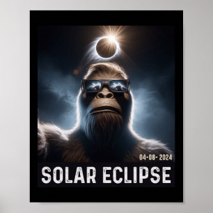 Een selfie maken met Solar 2024 Eclipse Glasses Me Poster