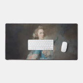 Een selfie met mijn papegaai bureaumat (Keyboard & Muis)