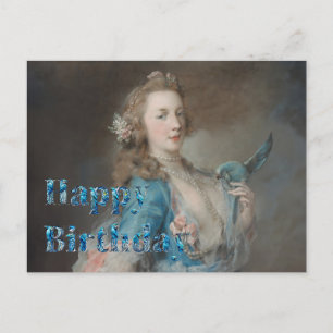 Een selfie met mijn papegaai Gefeliciteerd Briefkaart