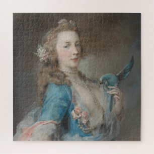 Een selfie met mijn papegaai legpuzzel