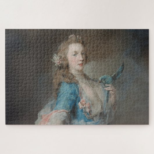 Een selfie met mijn papegaai legpuzzel (Horizontaal)