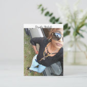 Een selfie van Daysha Nichole, briefkaart (Staand voorkant)