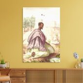 Een Senegalese Mara Canvas Afdruk (Insitu (Woonkamer))