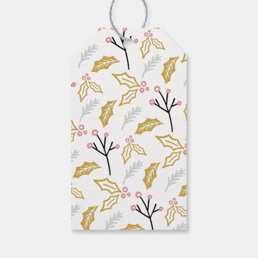 Een sensatie van hoop cadeaulabel (Achterkant)