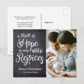 Een sensatie van Hoop, de vermoeide wereld verheug Feestdagenkaart (Voorkant / Achterkant)