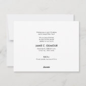 Een sensatie van Hoop, de vermoeide wereld verheug Feestdagenkaart (Achterkant)