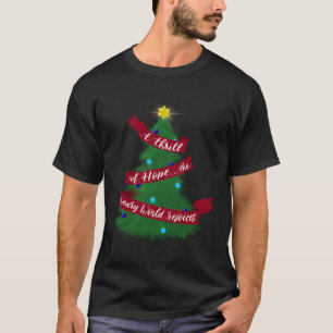 Een sensatie van hoop De vermoeide wereld verheugt T-shirt