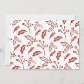 Een sensatie van hoop | Sienna | Moderne foto Feestdagenkaart (Achterkant)