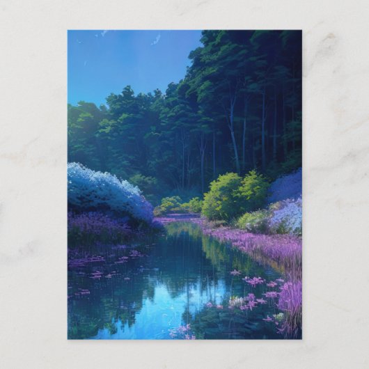 Een Serenade van de schoonheid van de Natuur Briefkaart (Voorkant)