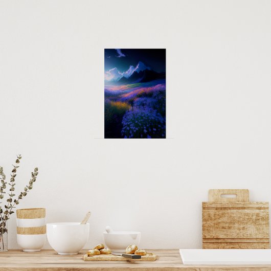 Een serenade van de Waking Sun Poster (Keuken)