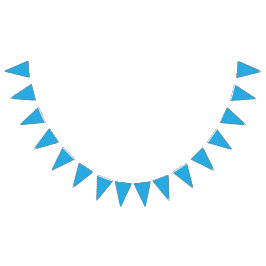 Een serene blauwe lucht met een paar verspreide wi vlaggetjes