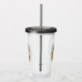 Een Serene en een mooie Barn Owl Acryl Drinkbeker (Rechts)