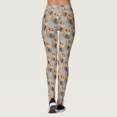 Een Serene en een mooie Barn Owl Leggings (Achterkant)