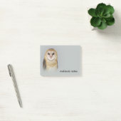 Een Serene en een mooie Barn Owl Post-it® Notes (Kantoor)