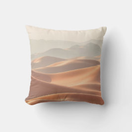 Een serene en schitterend woestijnlandschap met R Kussen