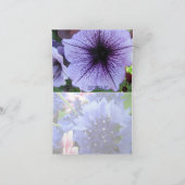 Een Serene Pansy Garden kaart (Binnen)