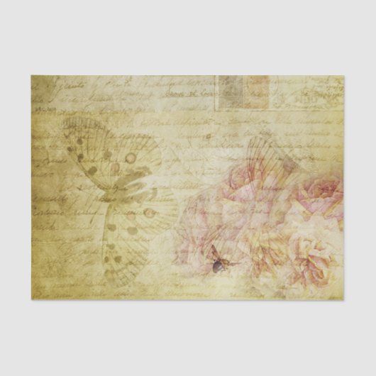 Een Serene Victoriaans leven Tissuepapier (Voorkant)