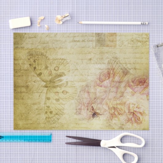 Een Serene Victoriaans leven Tissuepapier (Craft)